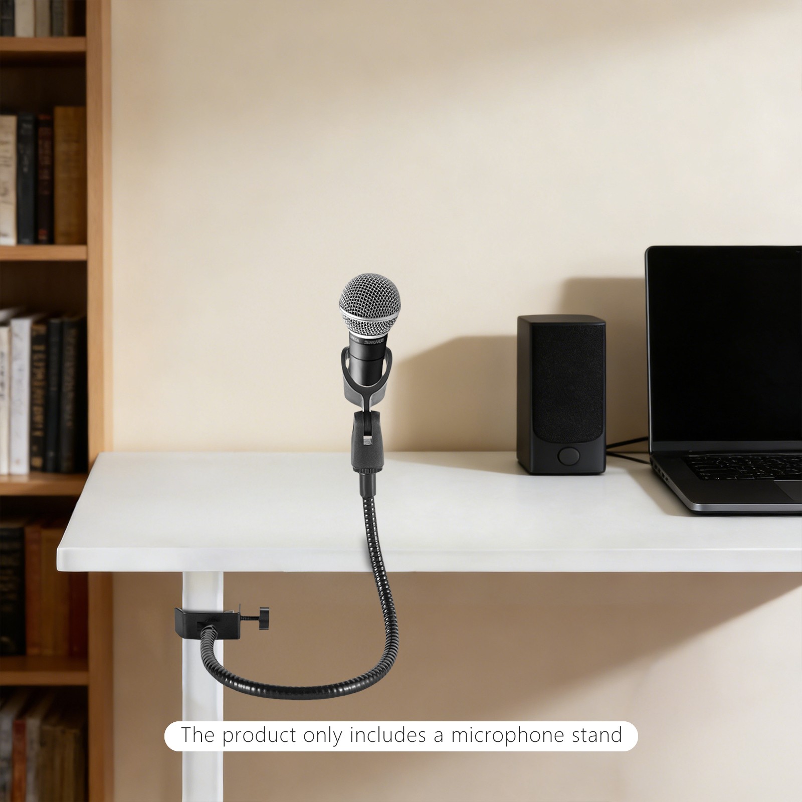Adjustable Microphone Stand with Desk Clamp for Radio Broadcasting