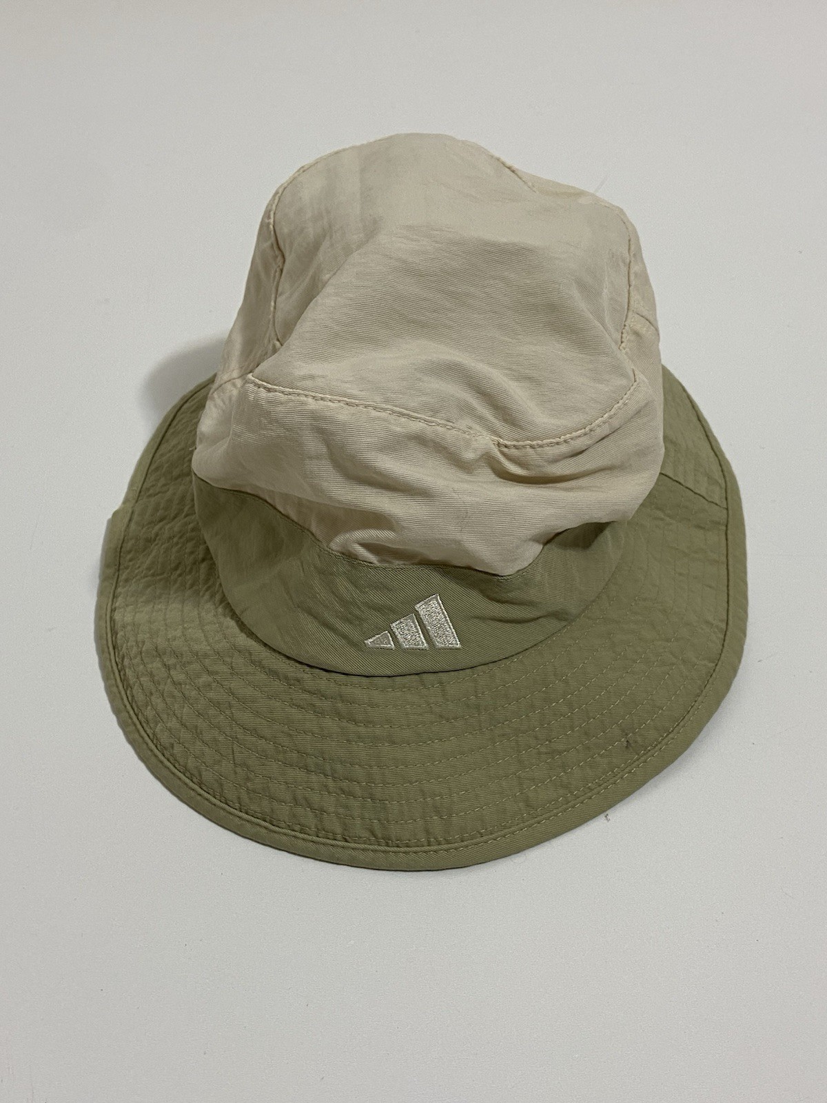 Adidas Vintage Panama Cap Hat Y2K style Beach