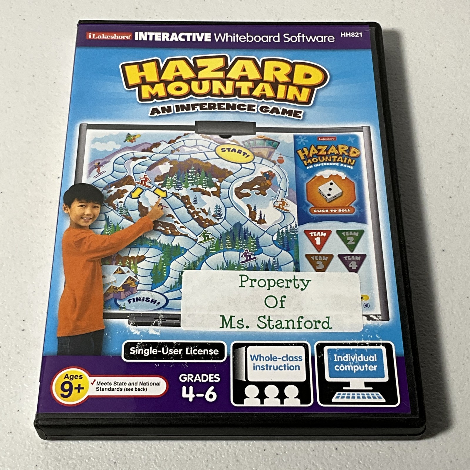Lakeshore Hazard Mountain Inference Game Interactive Whiteboard PC Mac Software