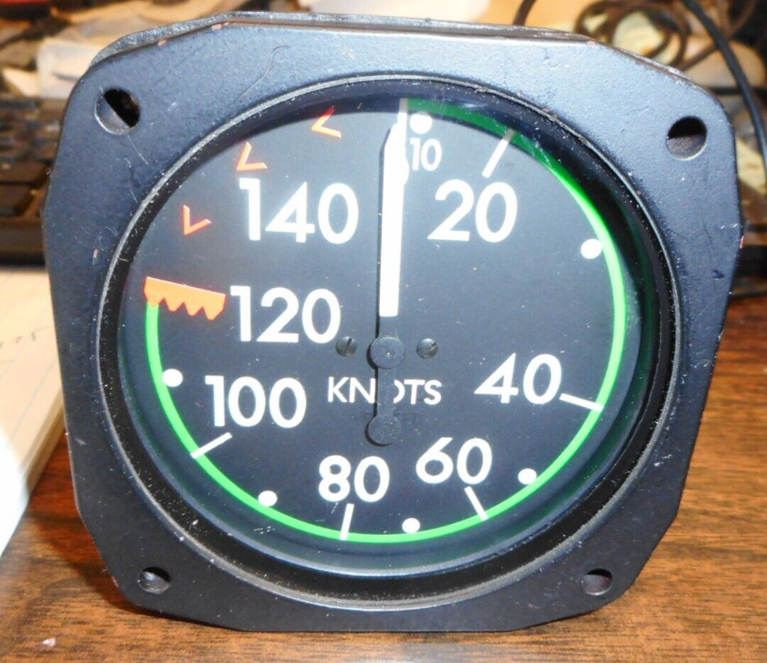 1 each AEROSONIC 20015-21122 AIRSPEED INDICATOR  BELL 206-075-712-1
