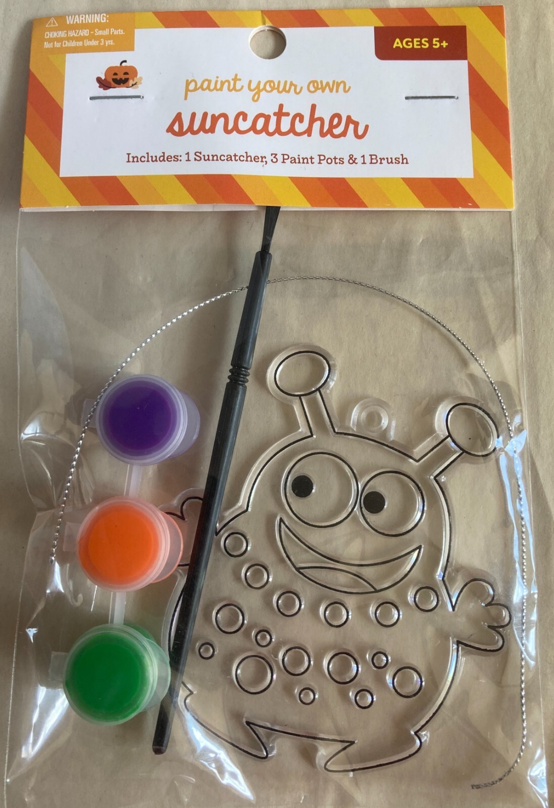 Paint Your Own Suncatcher Bug