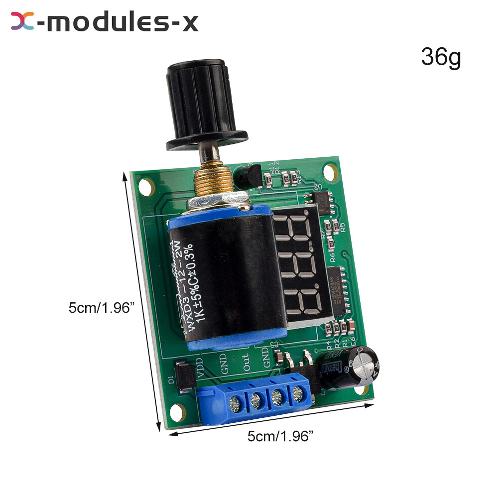 10PCS DC Adjustable Digital Current Signal Generator Module Board 0.1mA/4-20mA