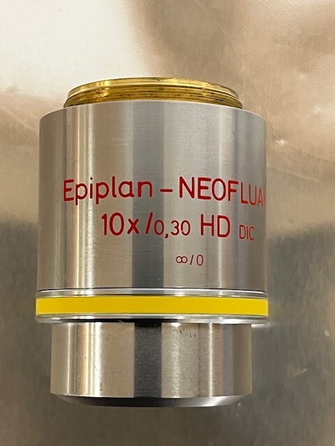 ZEISS Epiplan-Neofluar 10x/0.30 HD DIC 44 23 35 MICROSCOPE OBJECTIVE