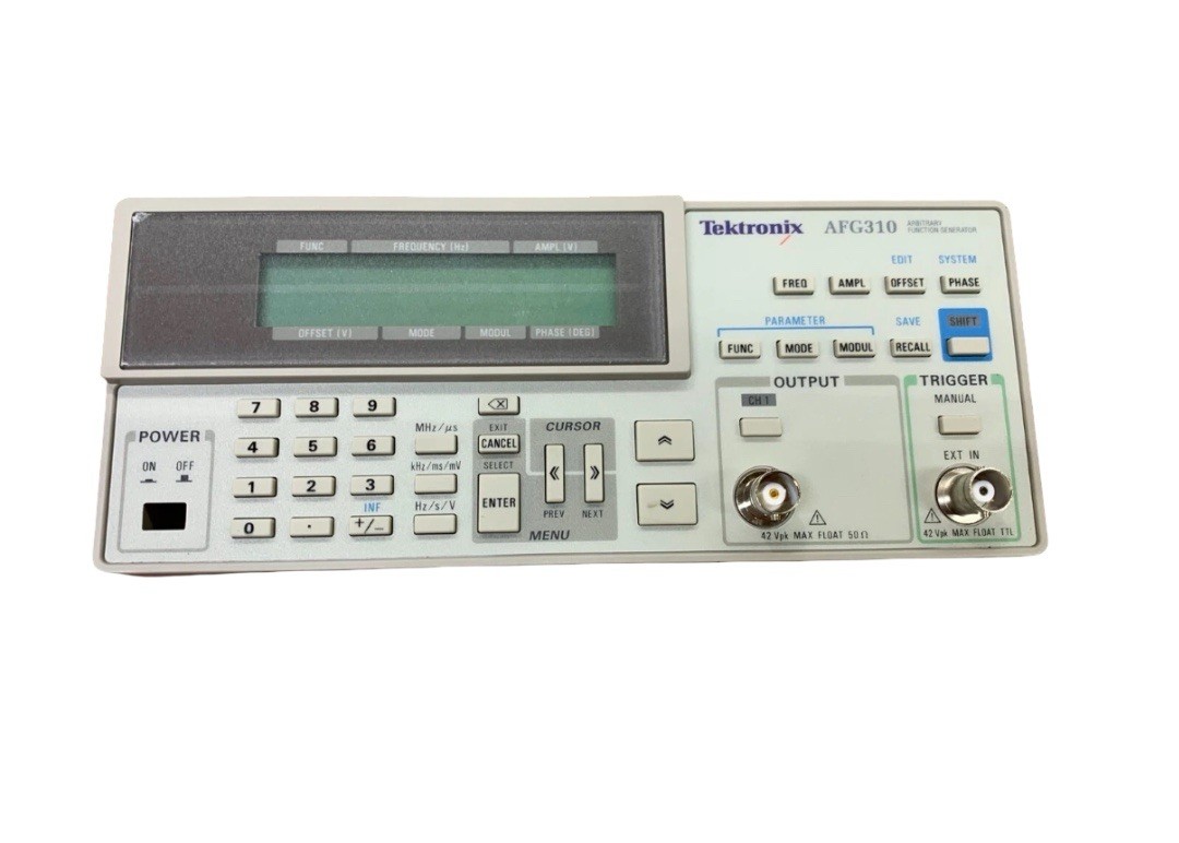 Tektronix 614-A019-00 Arbitrary Function Generator Front Panel For AFG310