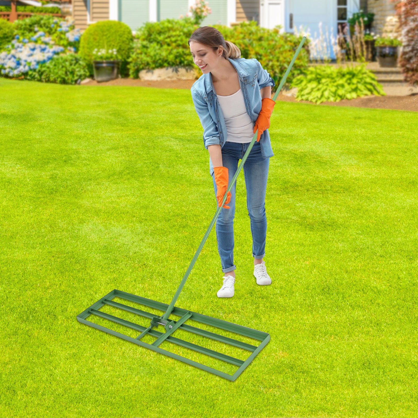 Lawn Leveling Rake, Lawn Leveler Tool, Lawn Leveling Rake for Yard