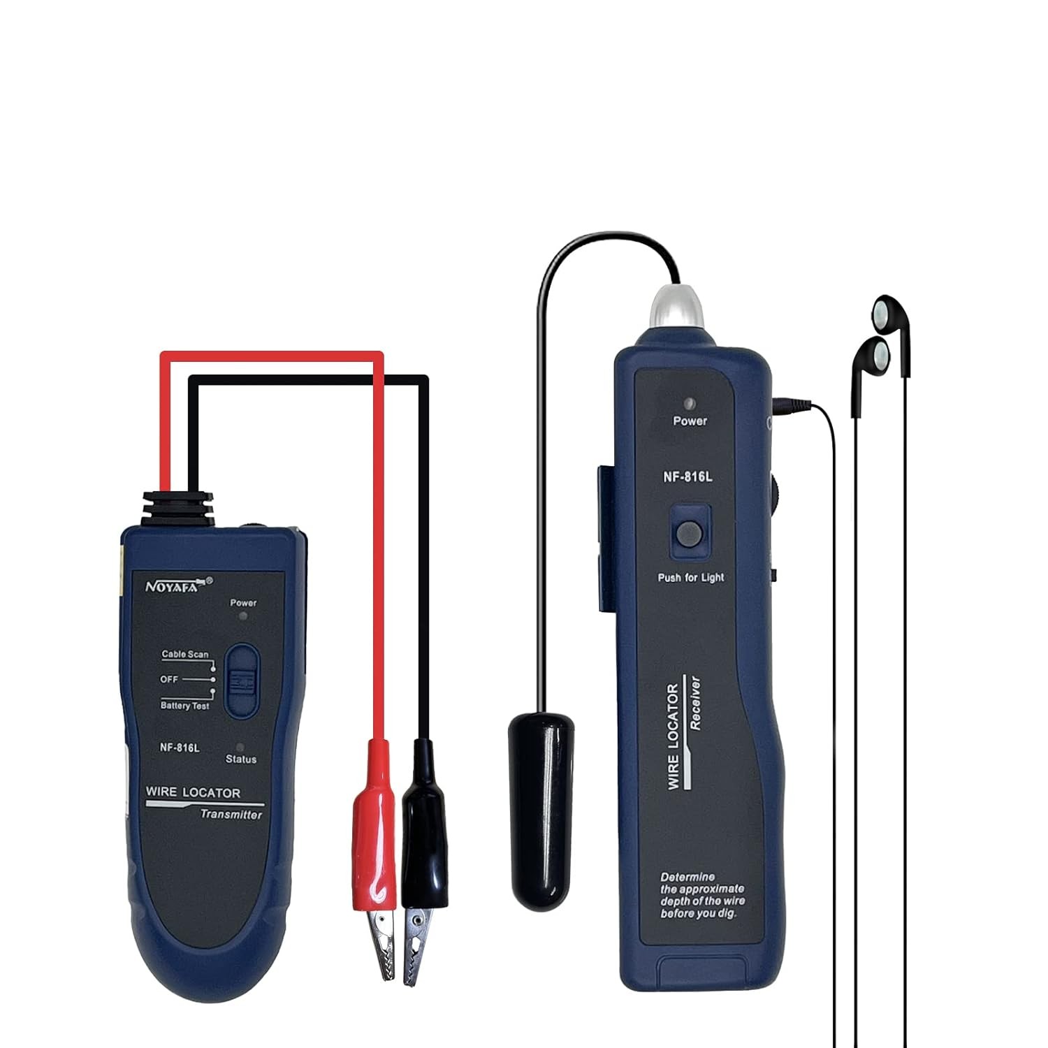 Underground Wire Locator Upgrade, RockyMars Cable Tester with NF-816L, RockyMars