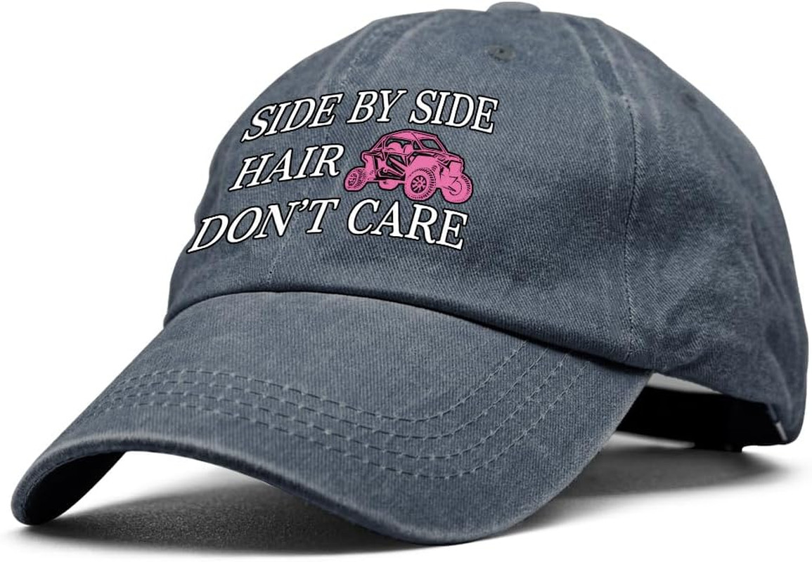 New Side by Side Hair Don’t Care Adjustable Baseball Cap Fast Shipping