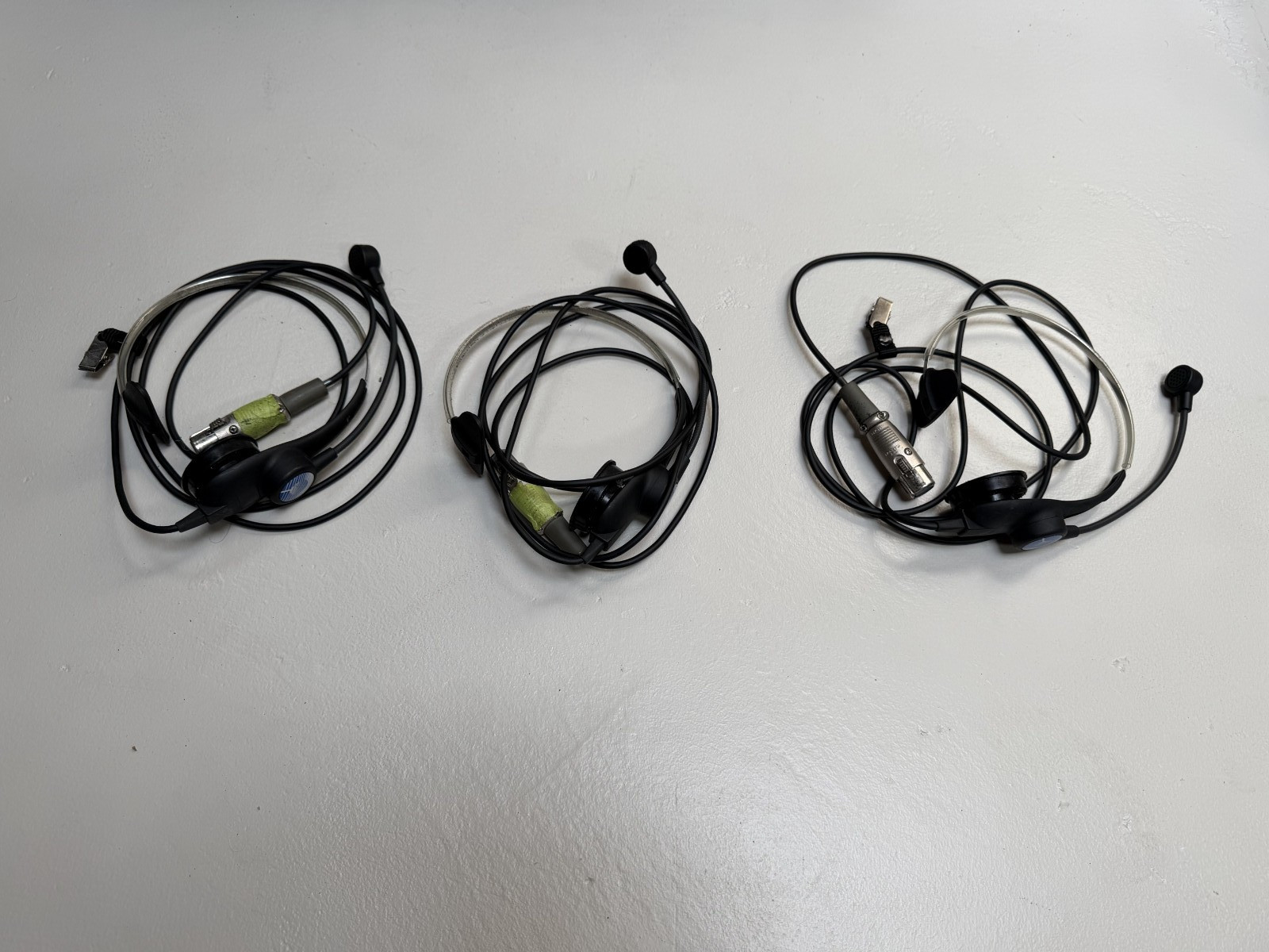 Clear-com CC-26 Intercom Headset (lot of 3)