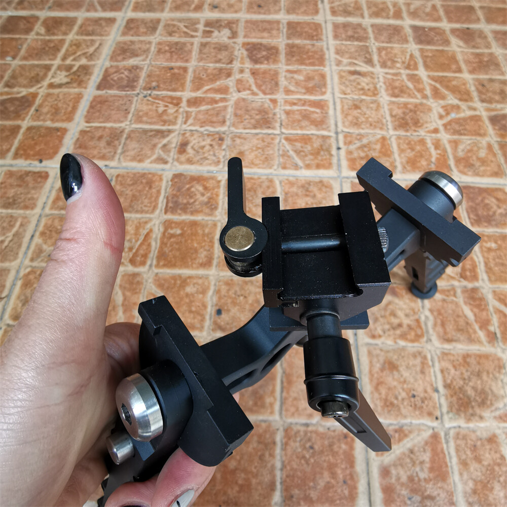Rifle Bipod 360Degrees Swivel 7.5-9'' Adjustable Height Folding Design Picatinny