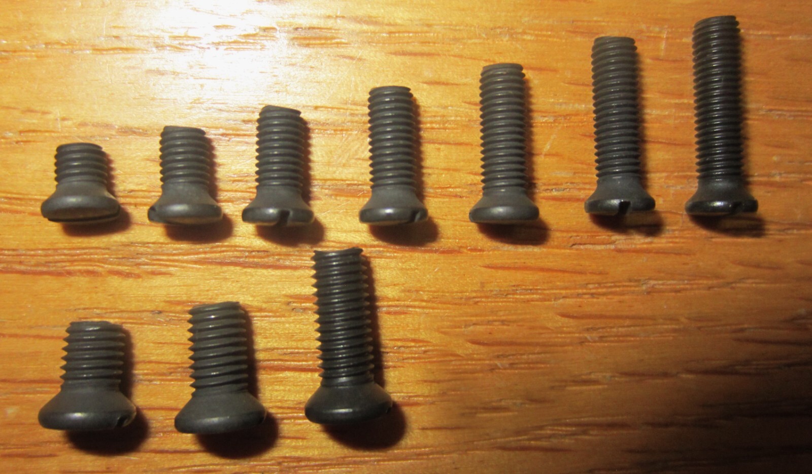 Slotted Oval Head Scope Mount Screws Set of 4