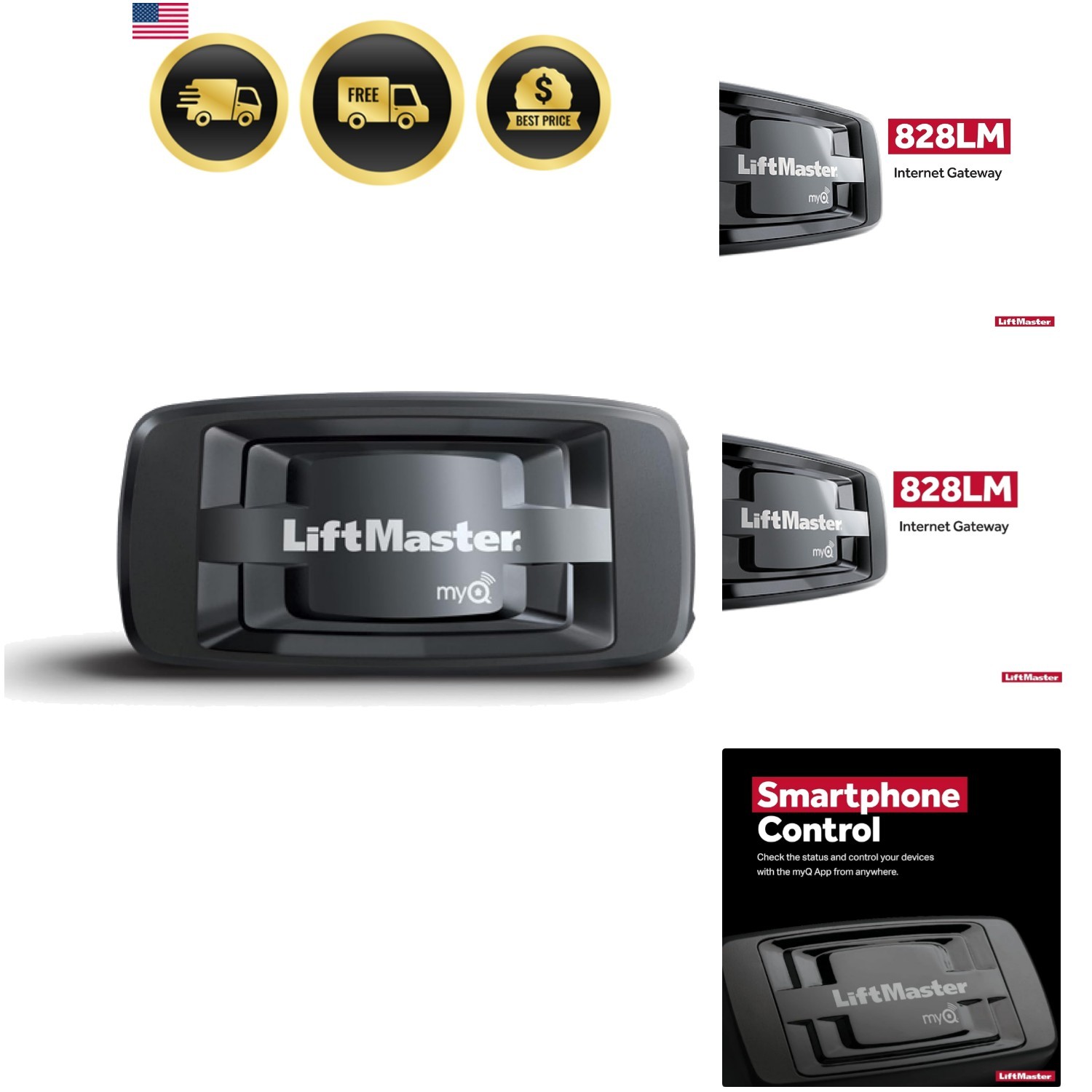 - Internet Gateway - Only Works with Security+ 2.0 Garage Door Openers - Smar...