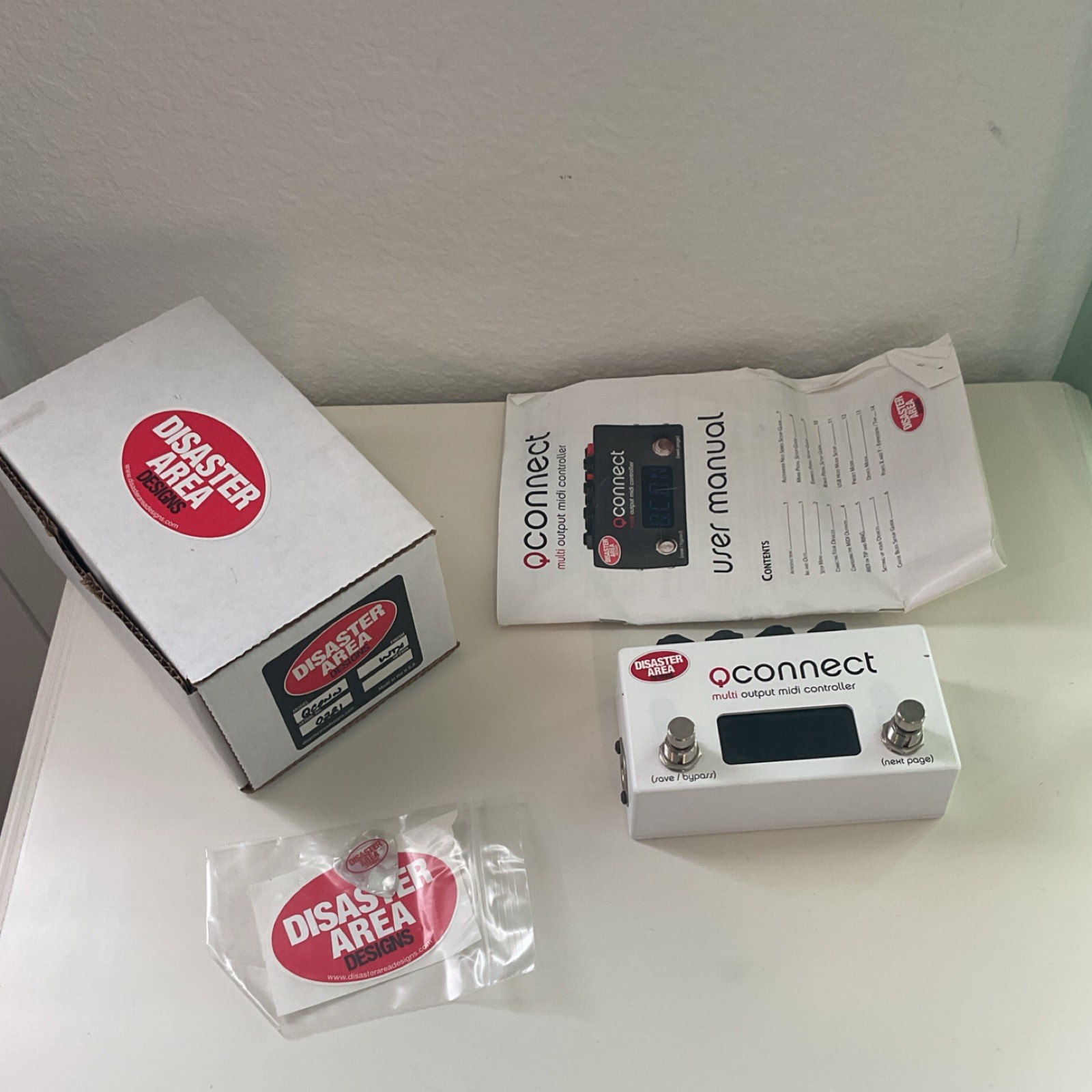 Disaster Area Designs QConnect Multi Output MIDI Controller Desktop
