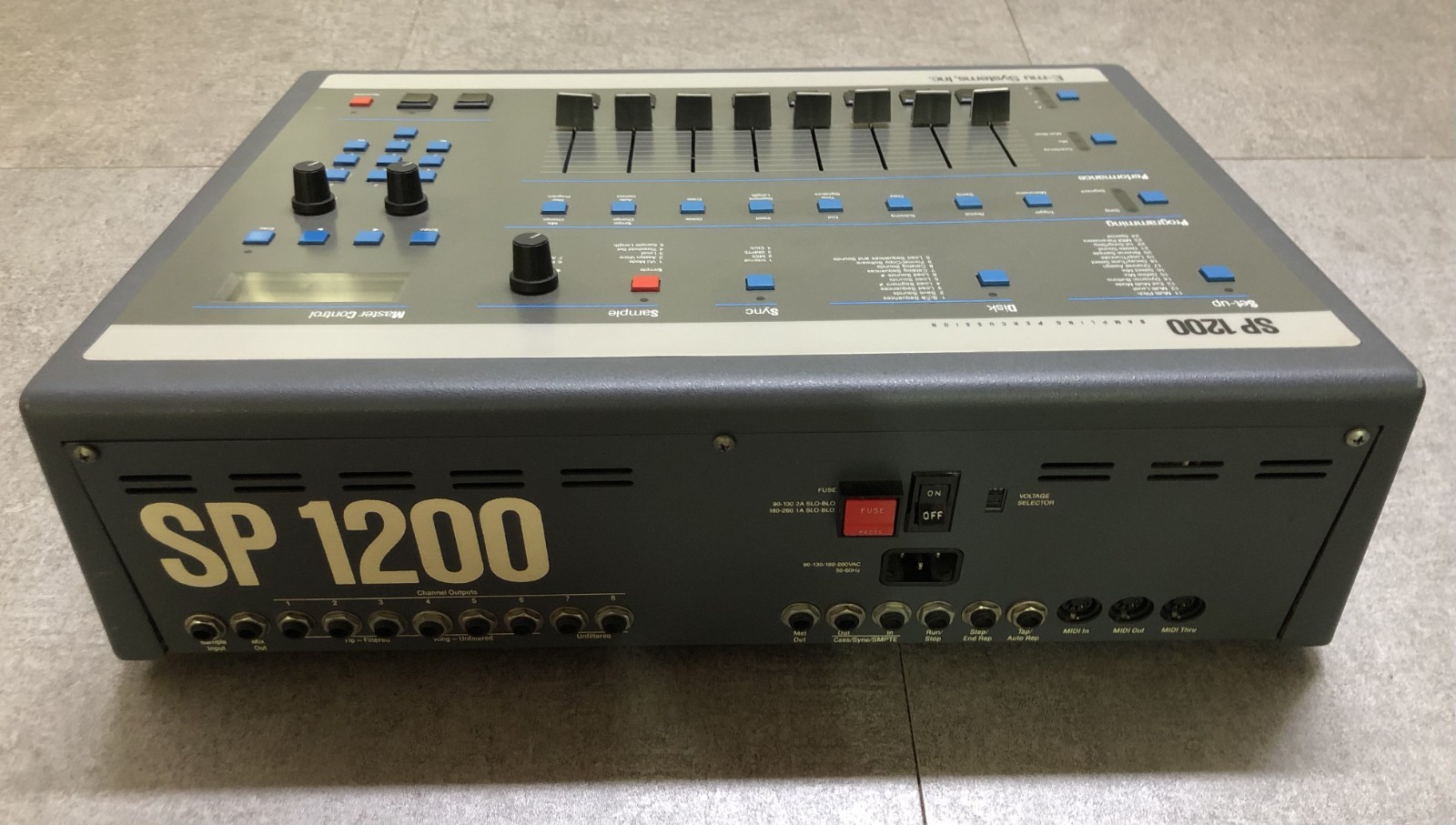 E-mu SP 1200 Proto type Serial #20 read description