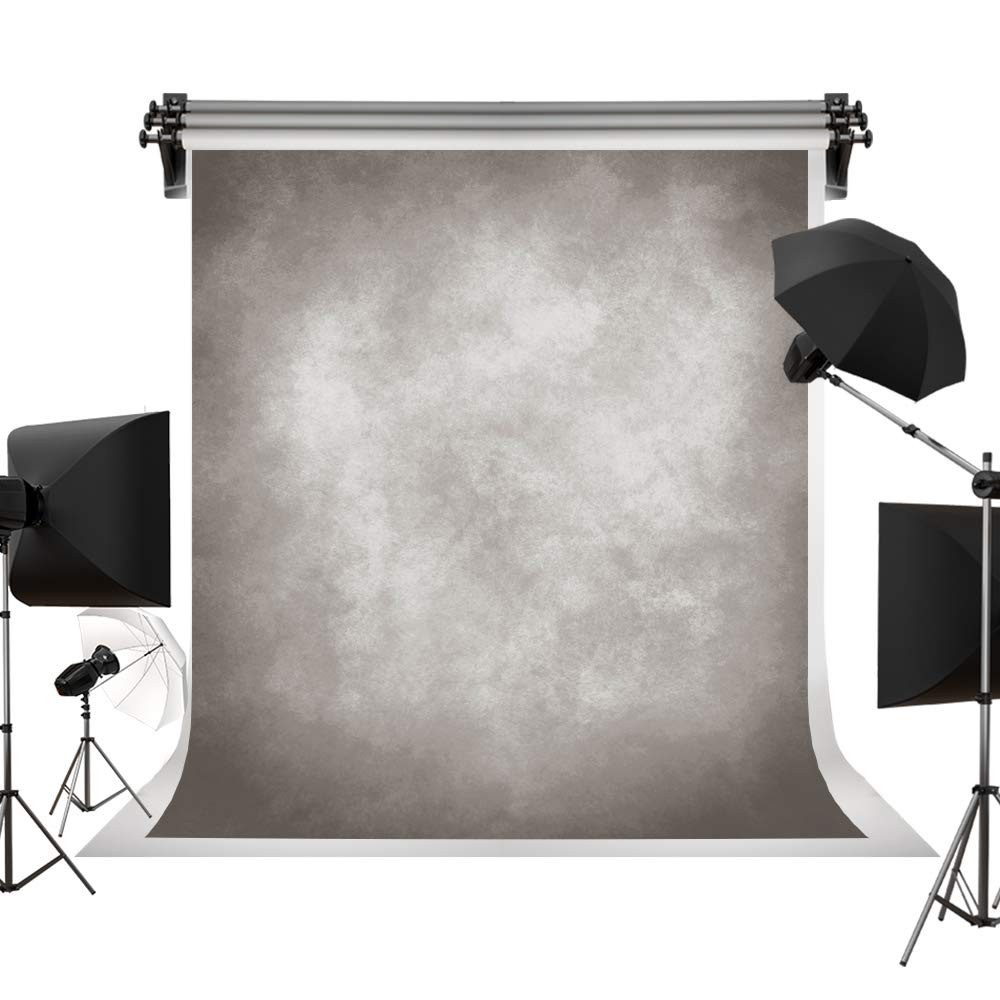 Kate 5X7Ft Vintage Backdrops Abstract Grey Portrait Photo Backdrop For