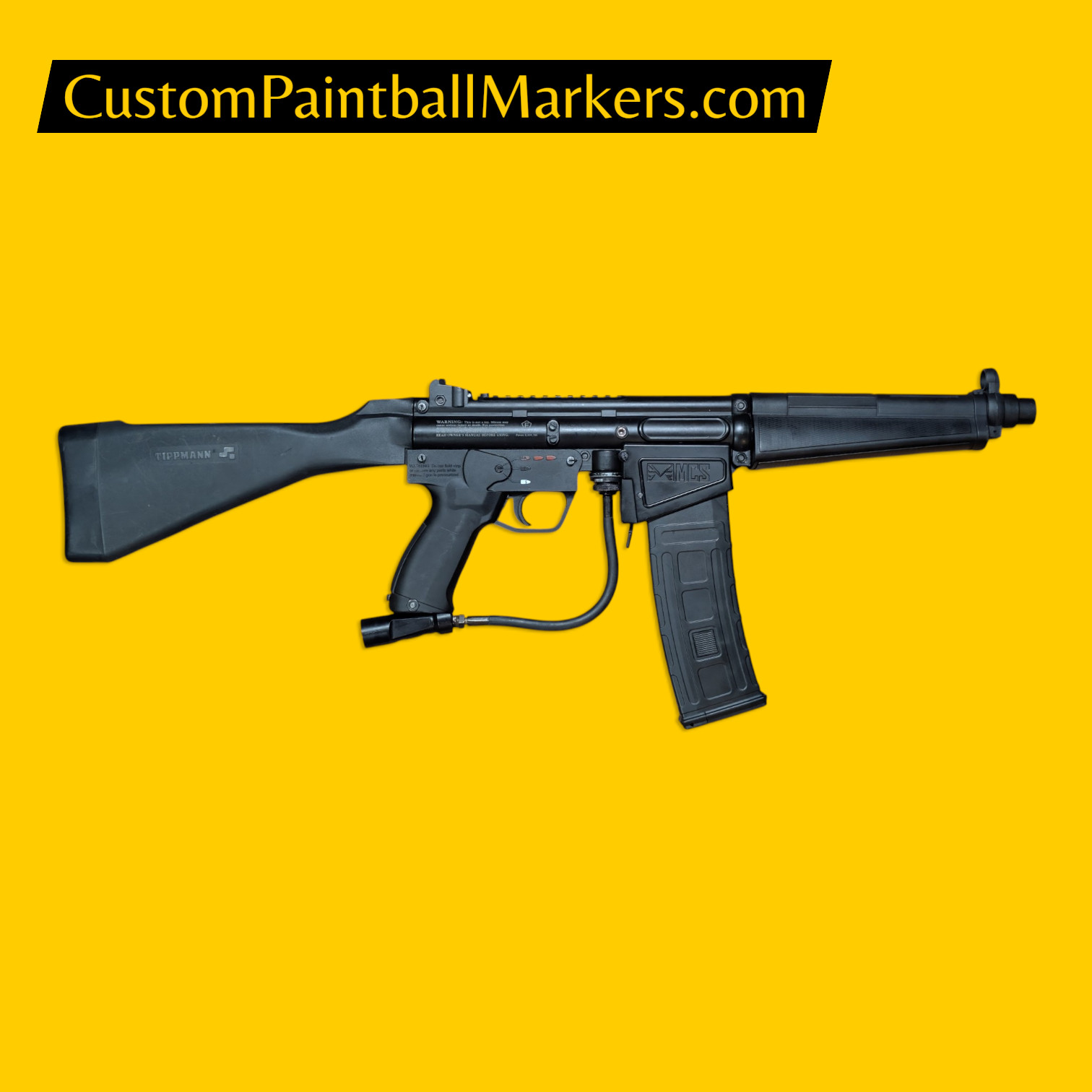 Tacamo Vortex Full-Auto MP5 "Widowmaker" Custom Paintball Marker