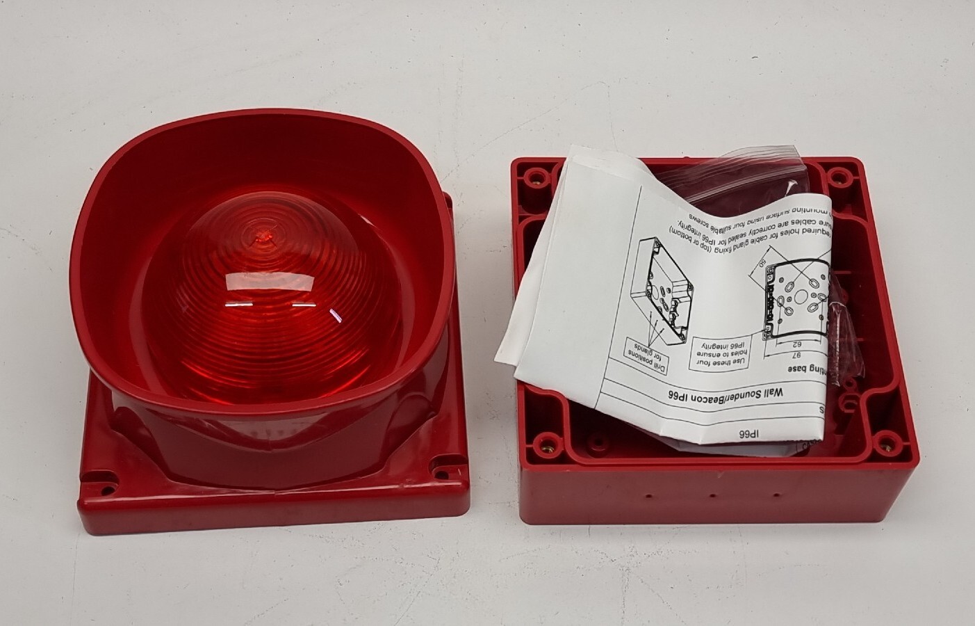 Cooper CASB383AU/WP Loop Mounted Wall Sounder Beacon IP66 18-32VDC