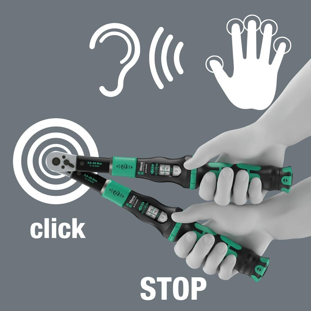 Wera Click-Torque Lock A 5 Torque Wrench (05075690001)
