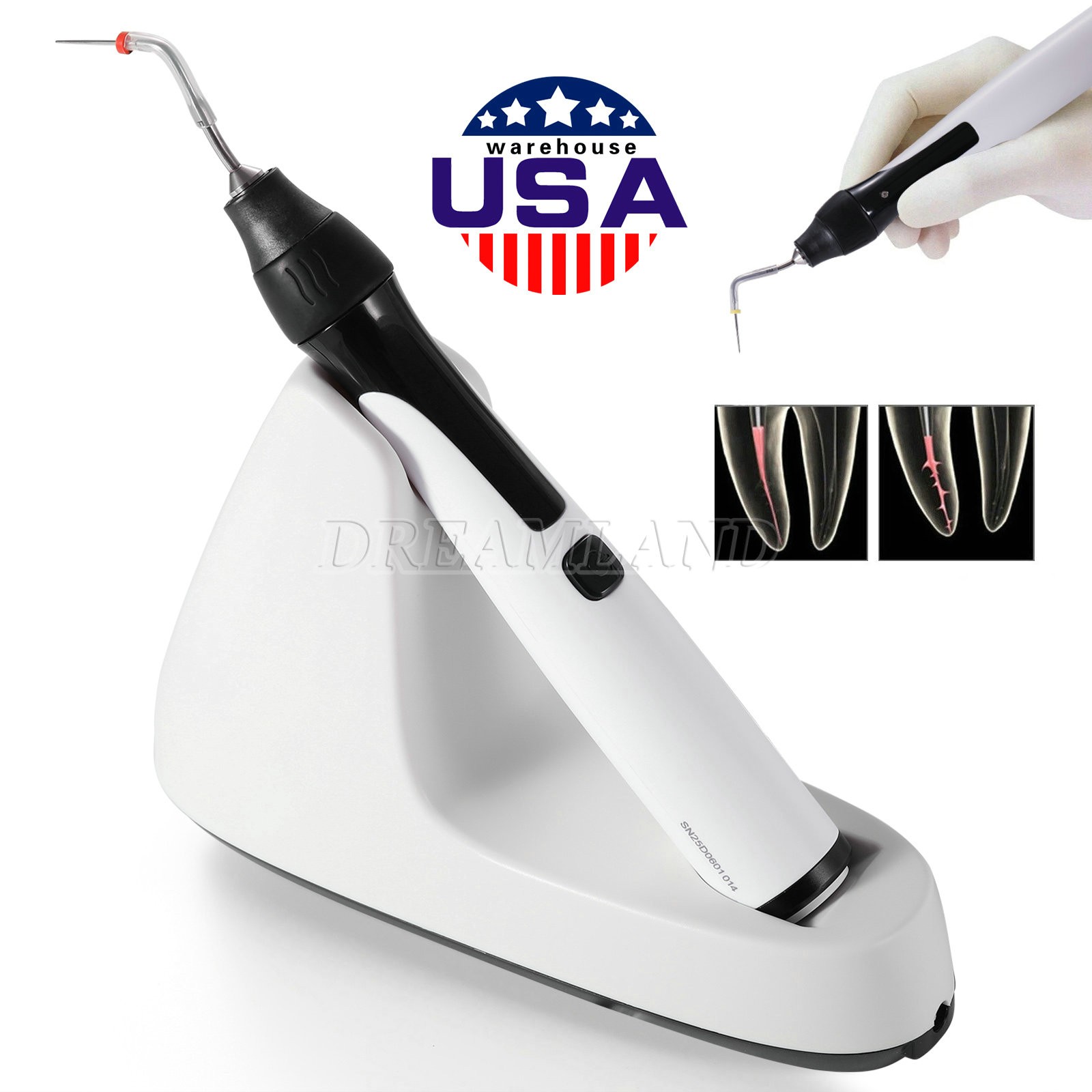 Dental Endo Gutta Percha Obturation Heated Pen Gun System ||FAST SHIP||