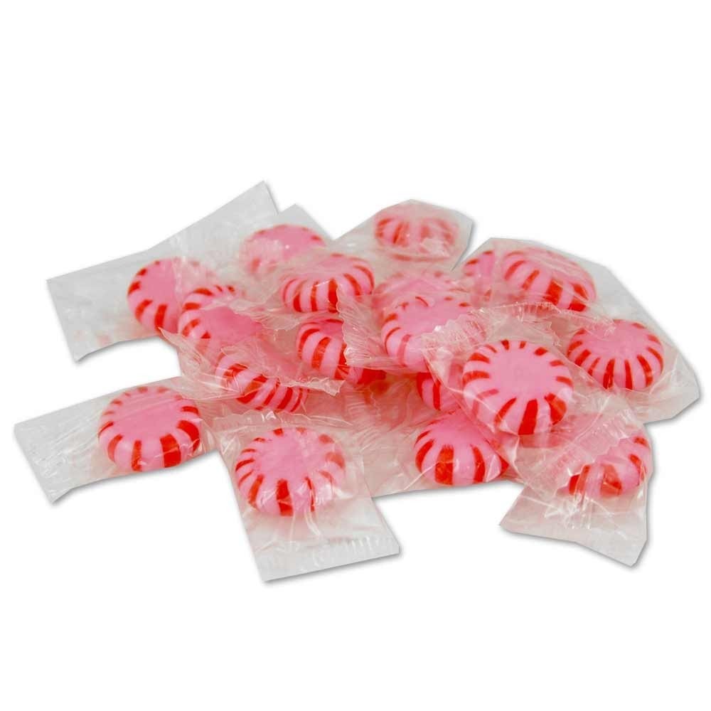 Starlight Peppermint With Cinnamon 2 Lbs Bulk Hard Candy Discs Approximately ...