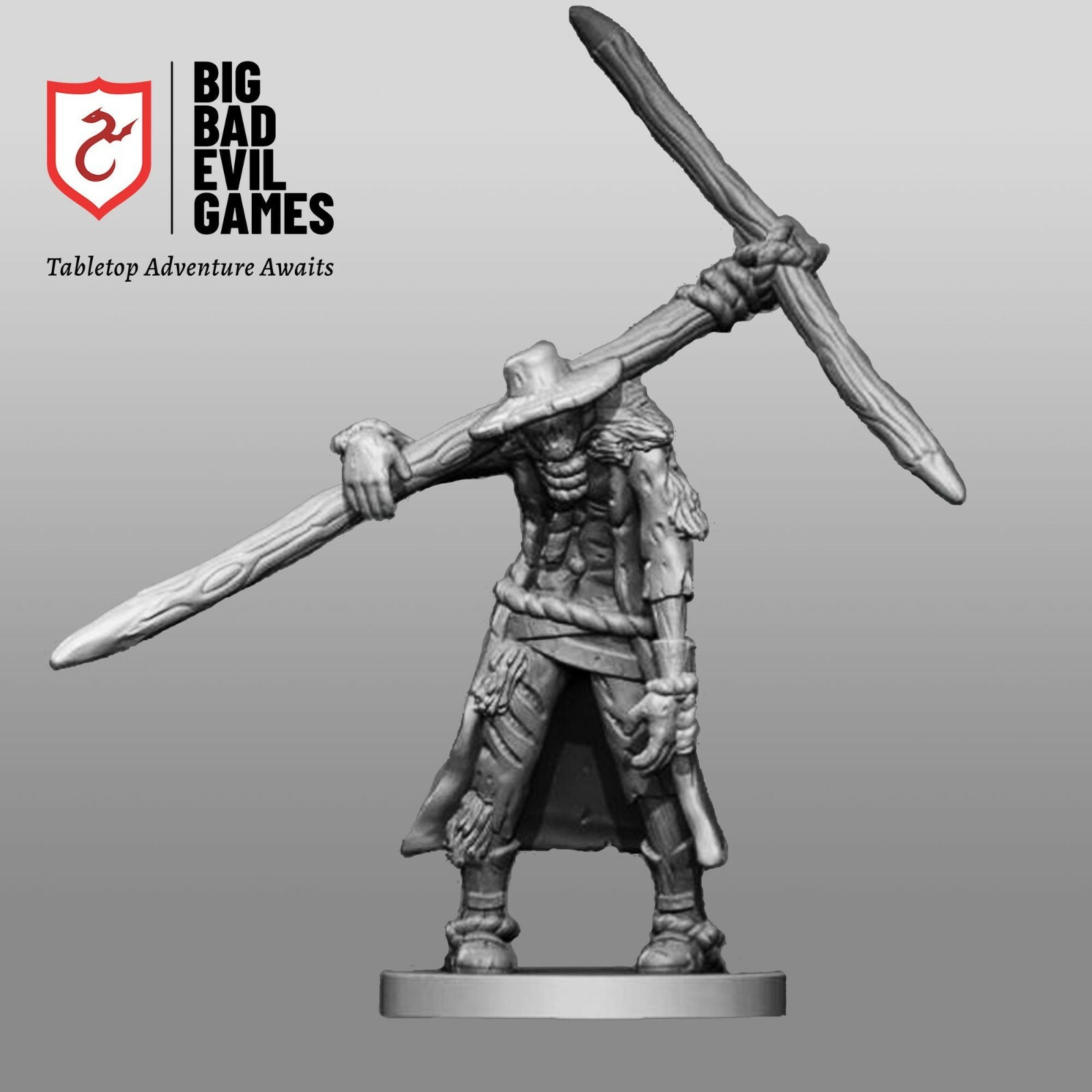 Undead Scarecrow Miniature | High Quality 3D Print suitable for D&D
