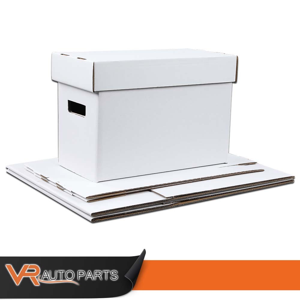 3PCS Short Comic Book Storage Boxes Holds 150 175 Stackable Archival Cardboard