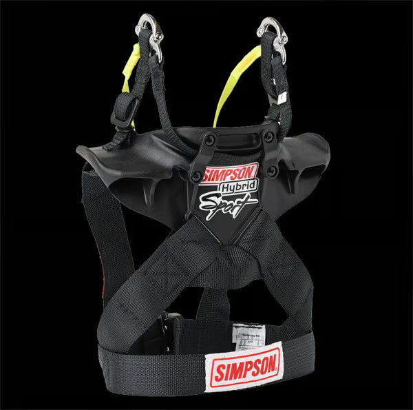 Simpson HSCHD11SASM61 Hybrid Sport Youth Head Restraint M61 Release with SAS