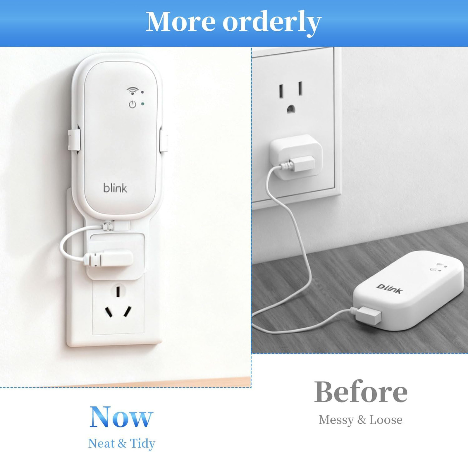 Wall Mount for Blink Sync Module Core with Short Cable Indoor Outdoor Security