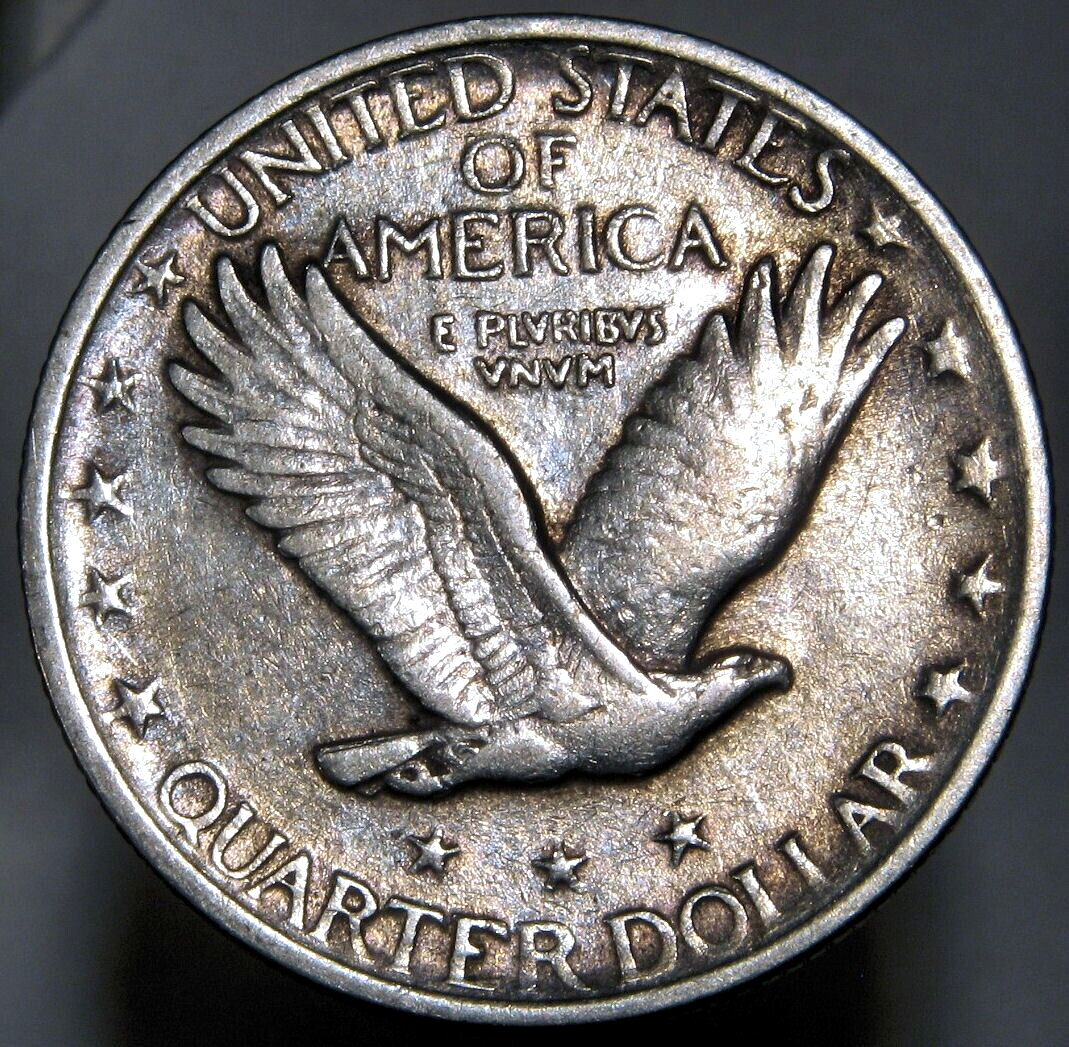 1920 Standing Liberty Quarter vf/xf