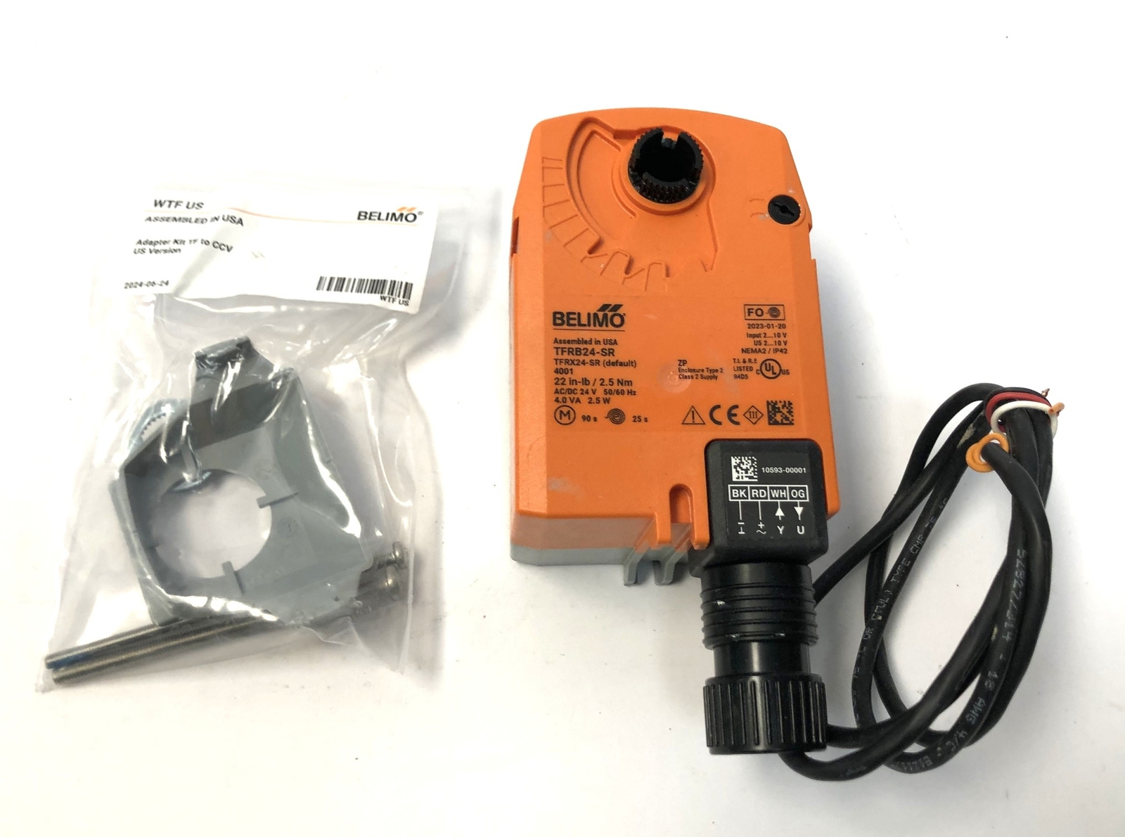 Belimo AFB24-SR Damper Actuator - Used Excellent Condition - Tested