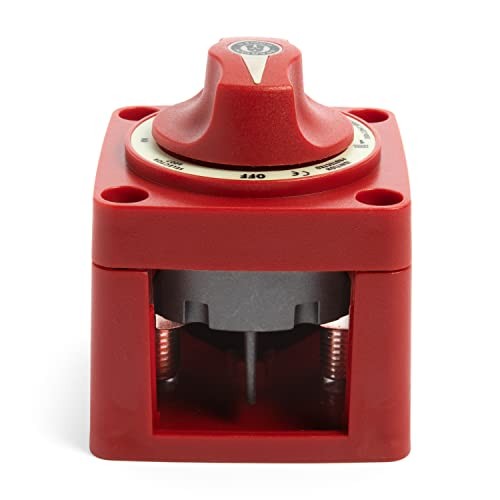 300A Battery Combiner and Selector Switch 4 300A Selector 4 Position Red