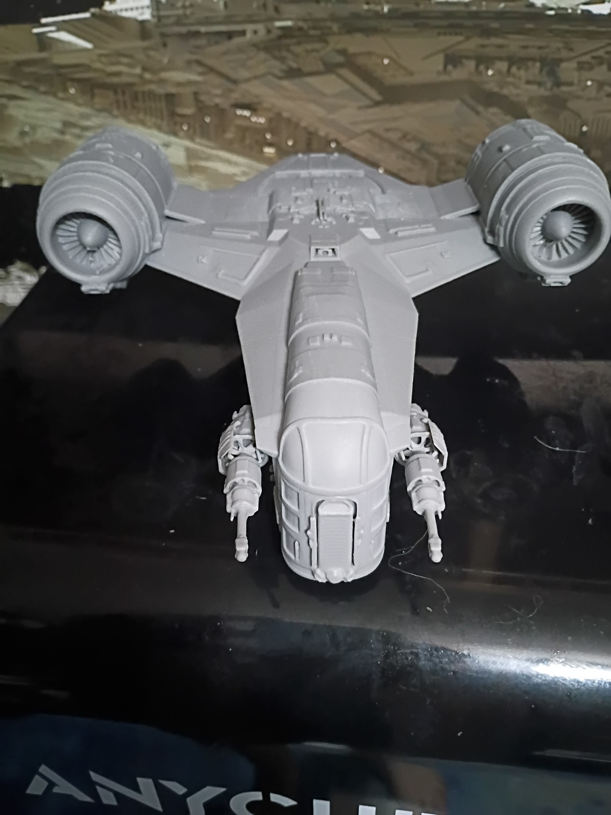Star Wars Razor Crest 3d Resin Print 1/112 Scale