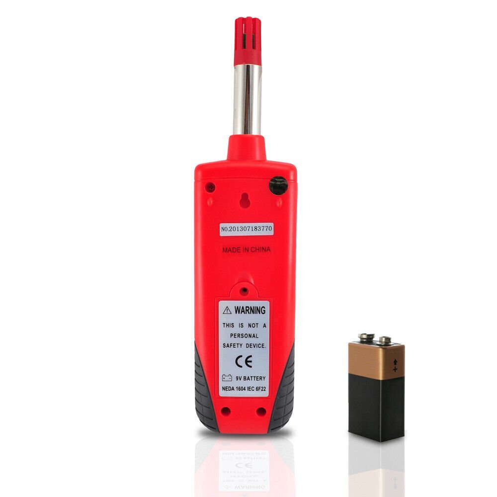 Pyle Temperature and Humidity Meter With Dew Point and Wet Bulb Temperature