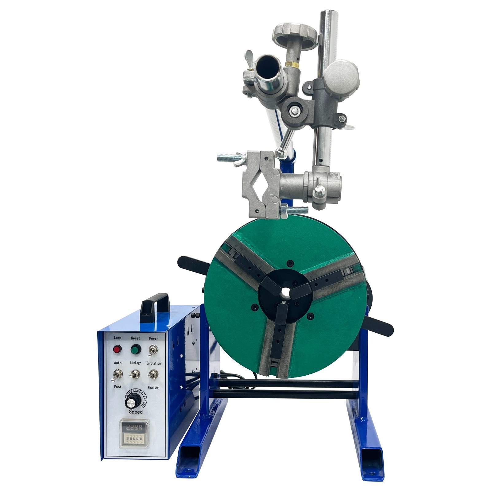 Welding Positioner Drill Chuck + Bracket 90 Degree Girth Welding Rotatuing Table