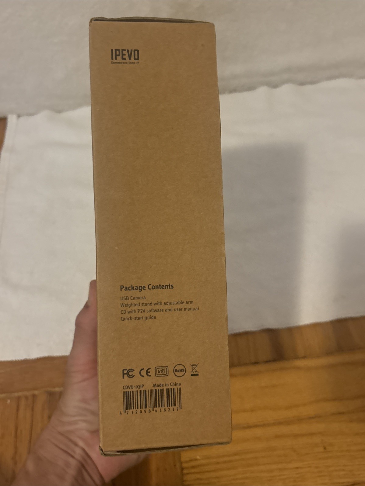 Ipevo Point 2 View Web Cam-NEW IN BOX