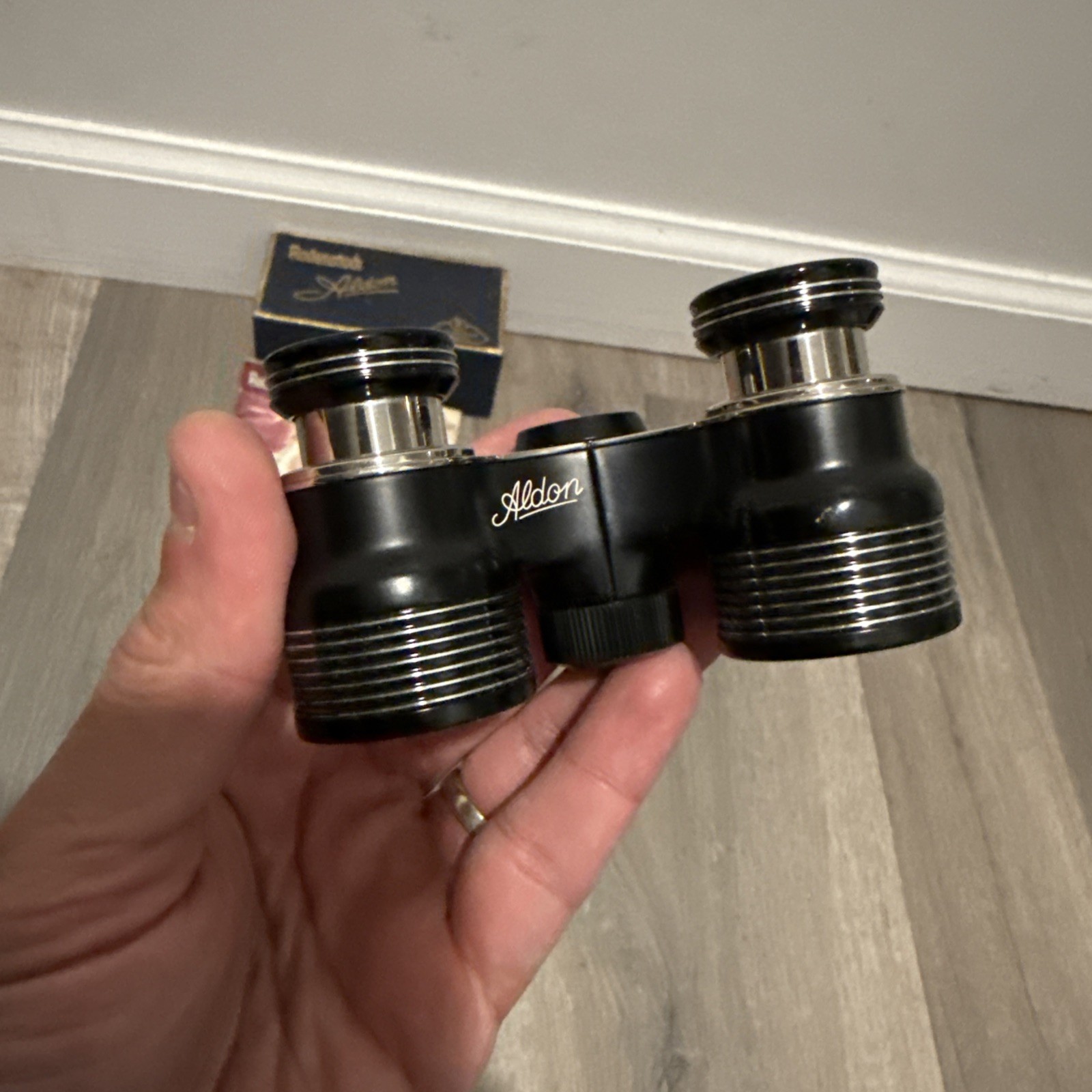 Vintage c1940s Aldon Opera Binoculars by G. Rodenstock Munchen - Germany