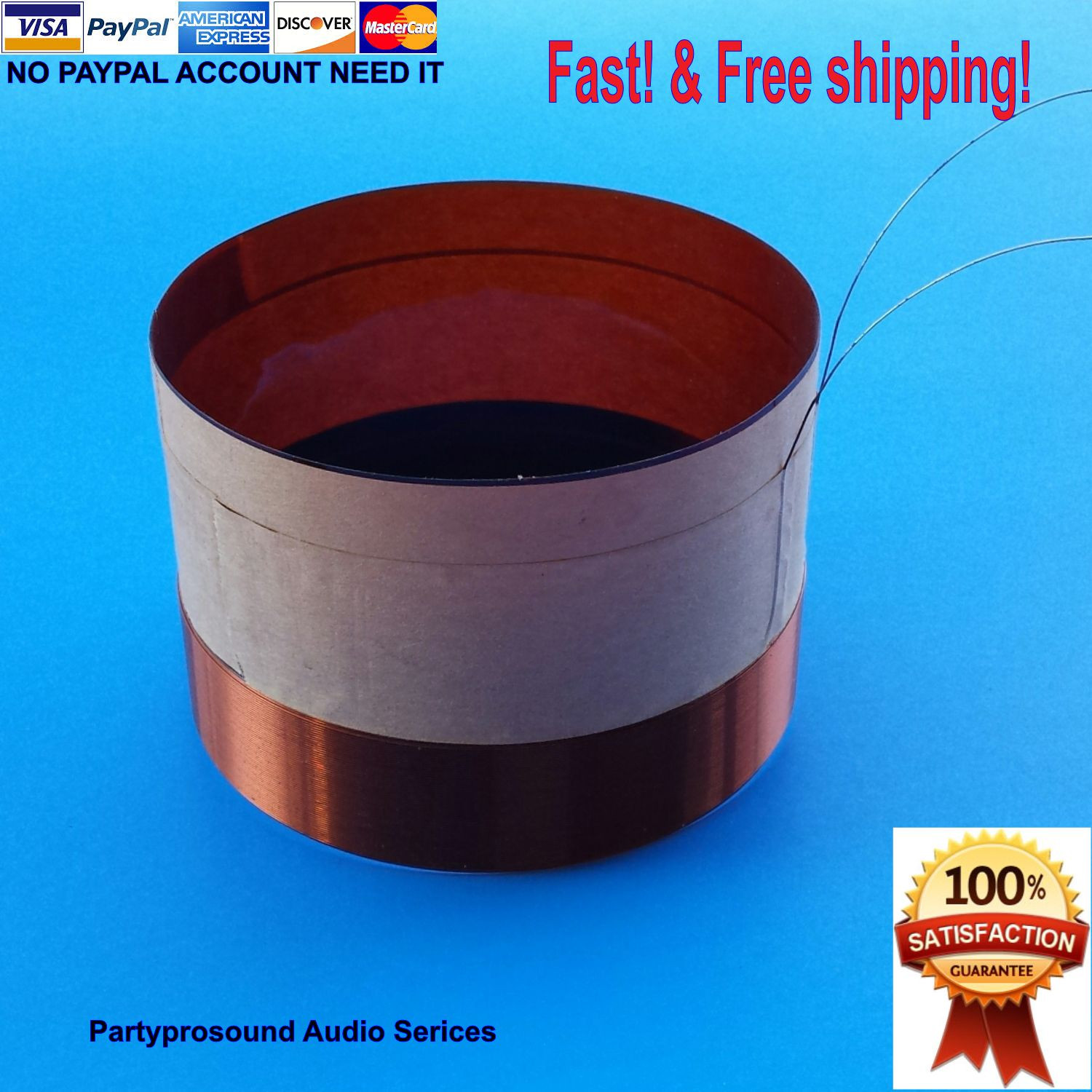 voice coil for RCF LF18X451 8 ohms