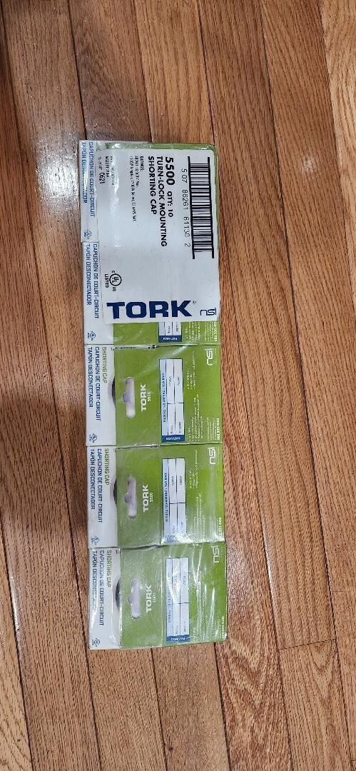 Tork 5500 Turn-Lock Mounting Shorting Cap **2 pcs**