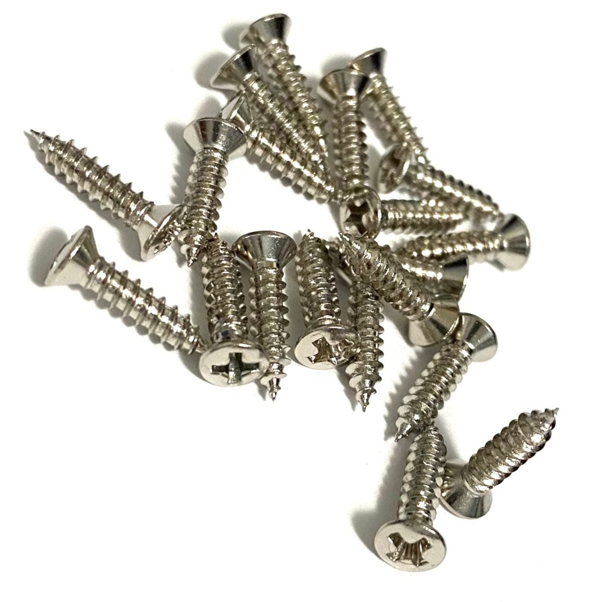 Pickguard Screws Nickel Fender Size Phillips Head 20pc