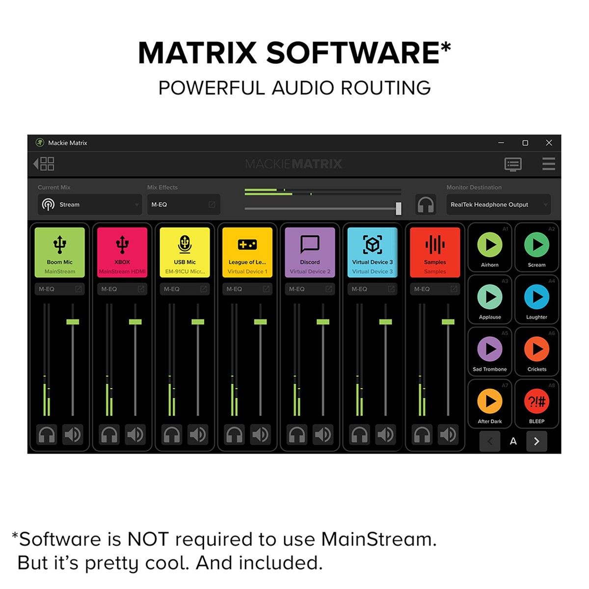 Mackie MainStream Complete Live Streaming and Video Capture Interface