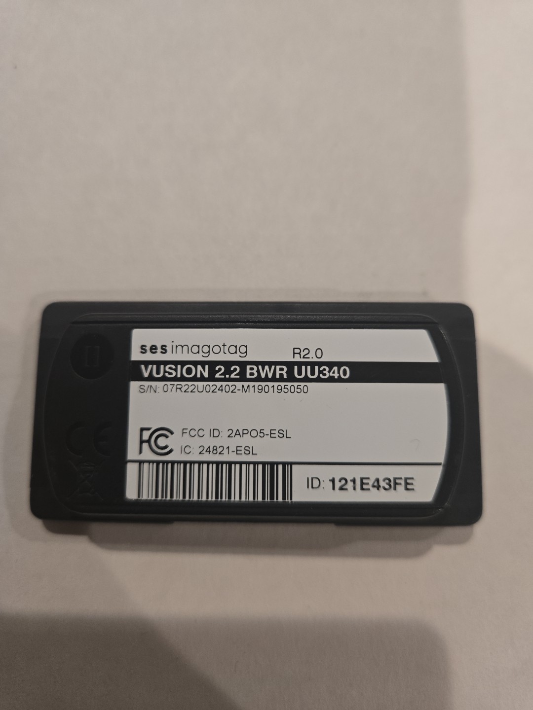 SES-imagotag Vusio 2.2 Bwr UU340 E-Ink Display