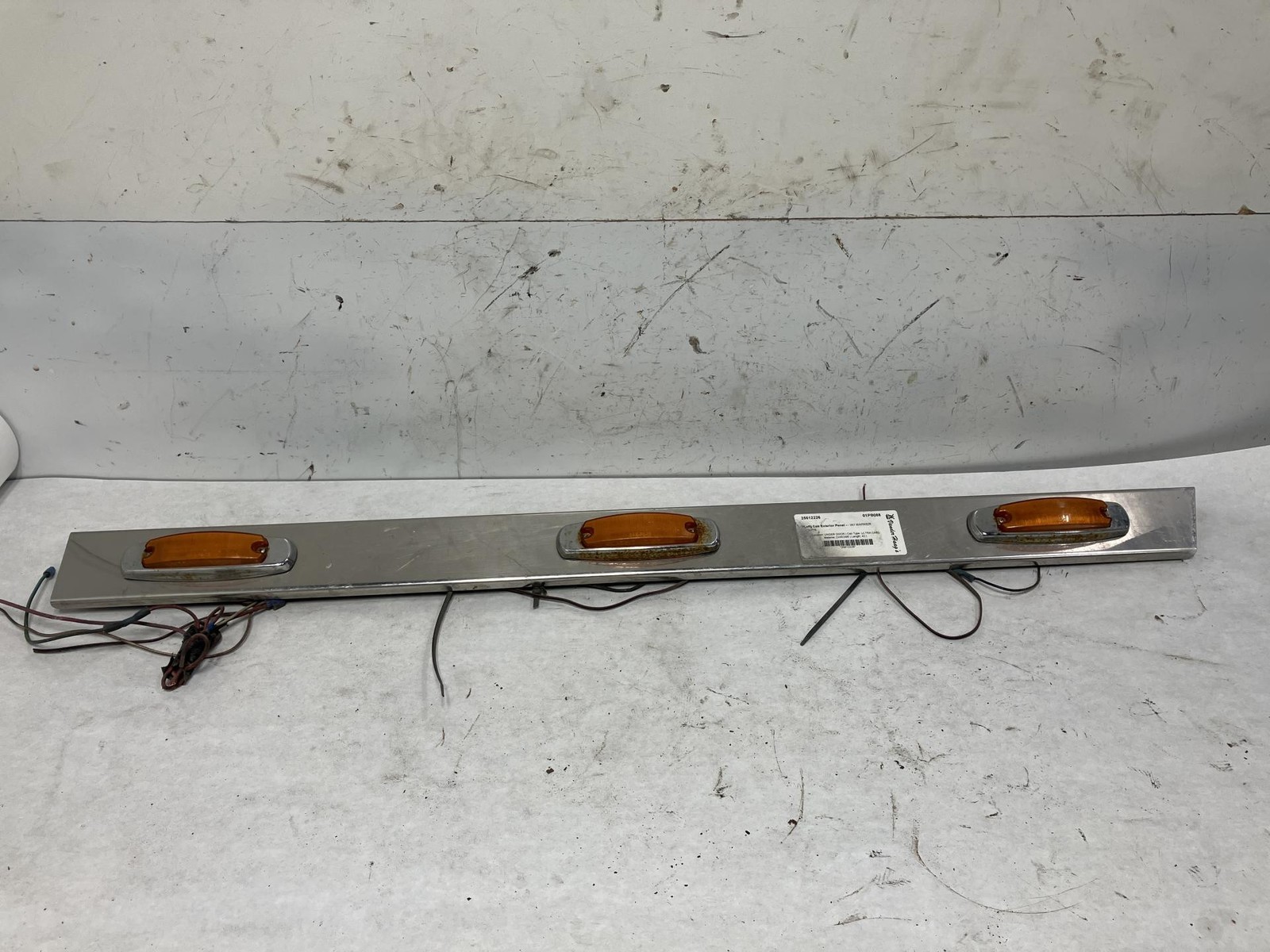 Peterbilt 379 CHROME Left/Driver UNDER DOOR Panel