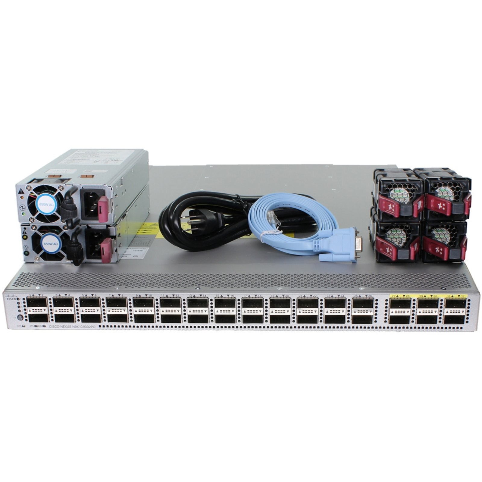 Cisco Nexus N9K-C9332PQ 32P 40GbE QSFP+ Switch