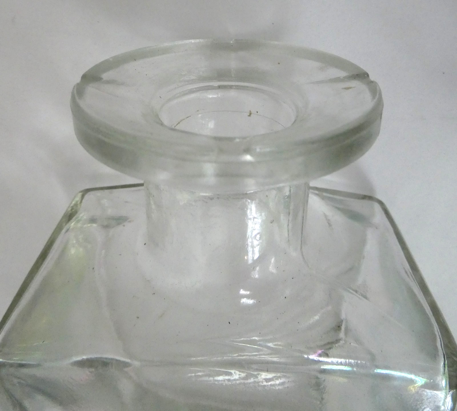 1968 Anchor Hocking Deco Style Liquor Bottle