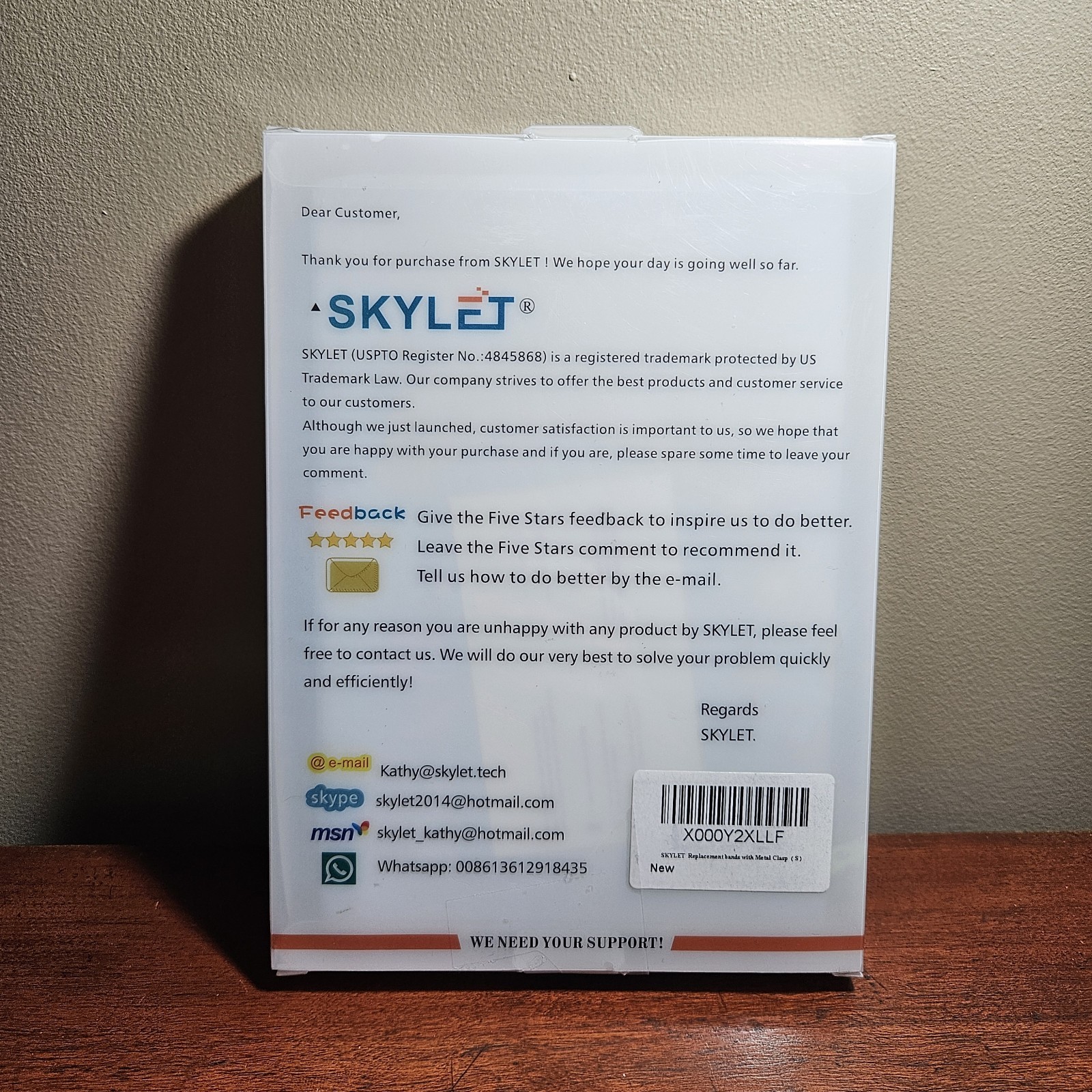 Skylet Fitbit Silicone replacement bands 11 bands