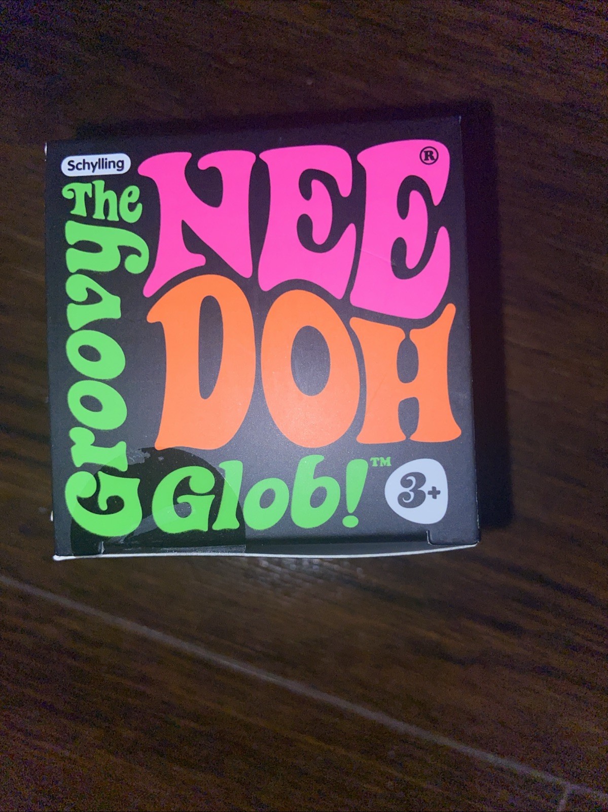 NIB Authentic NeeDoh Groovy Glob Classic Nee Doh Squishy Stress Ball PURPLE