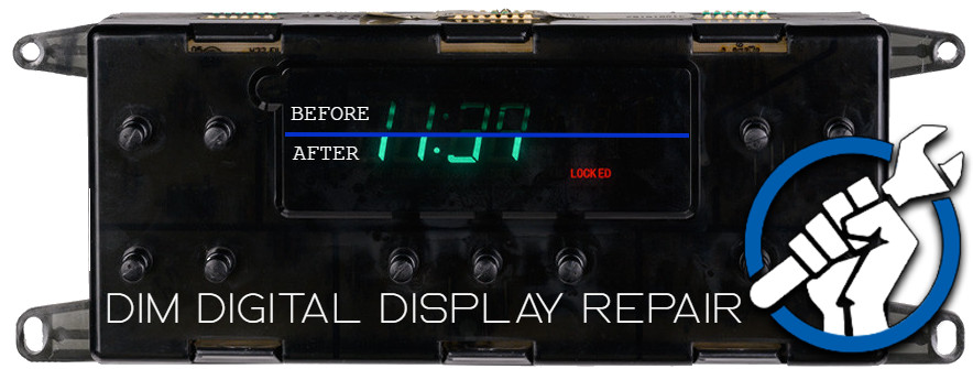 Frigidaire Oven Control Board 903015-9010 Dim Display Fix + Full Repair Service