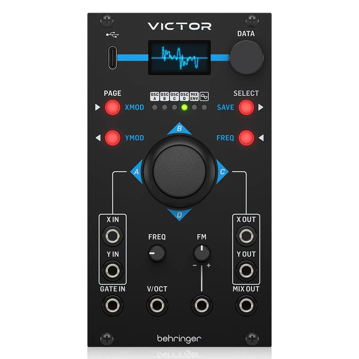 Behringer VICTOR Quad Vector Morphing Oscillator Module for Eurorack