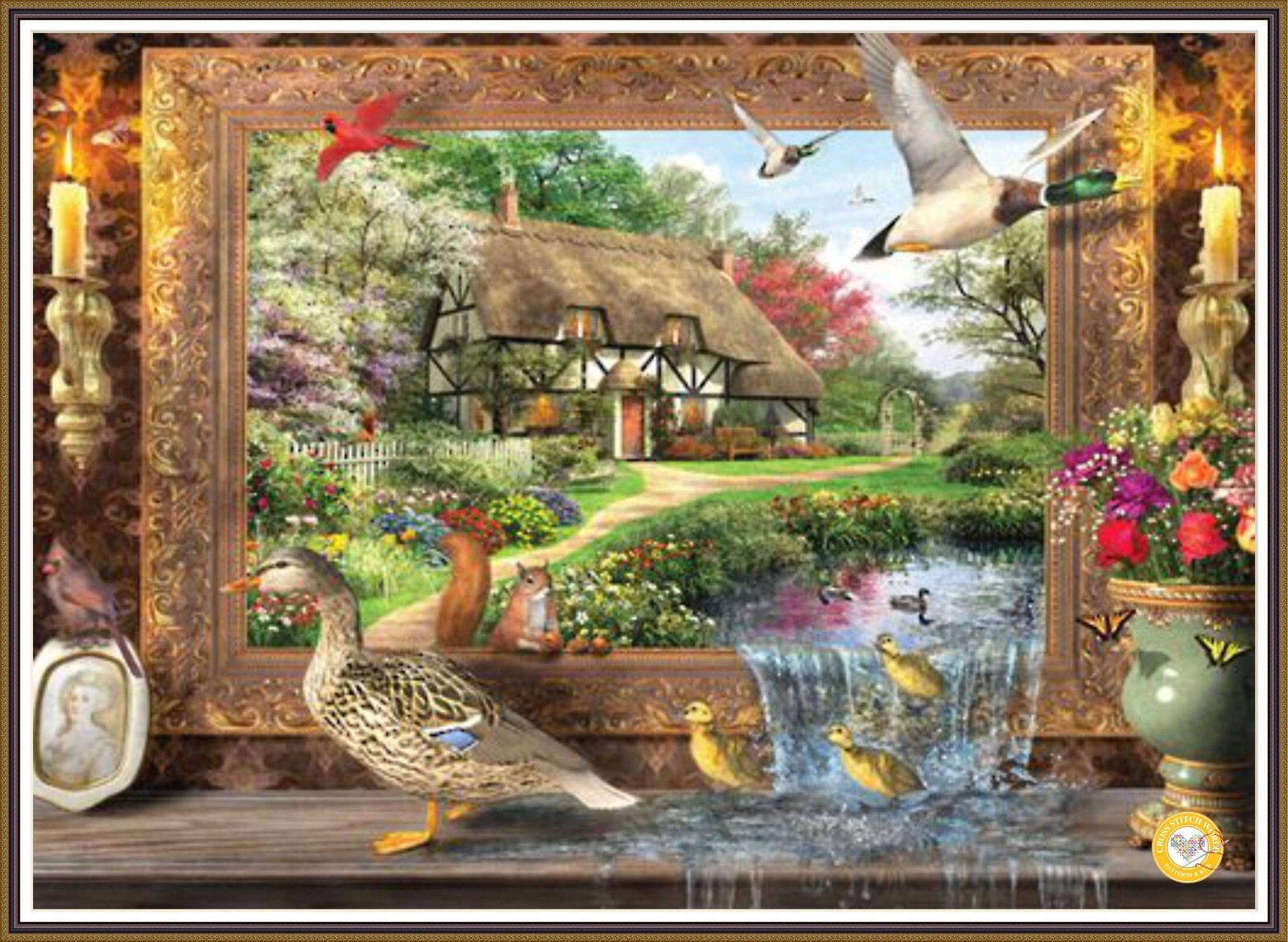 Coming to Life 457 Chart Counted Cross Stitch Pattern