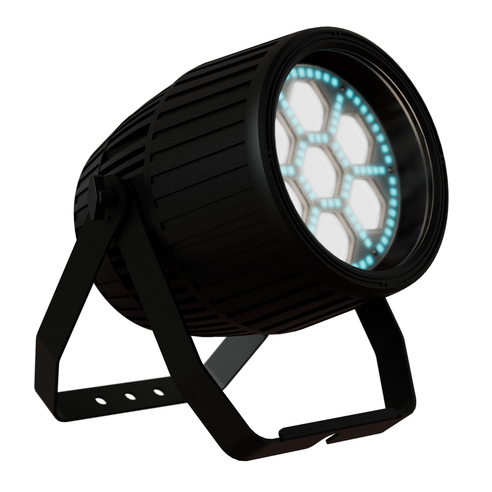 Blizzard Motif Settelenti  IP65 PAR  7x 40W 4-in-1 RGBW LEDs SUPER BLOWOUT SALE!