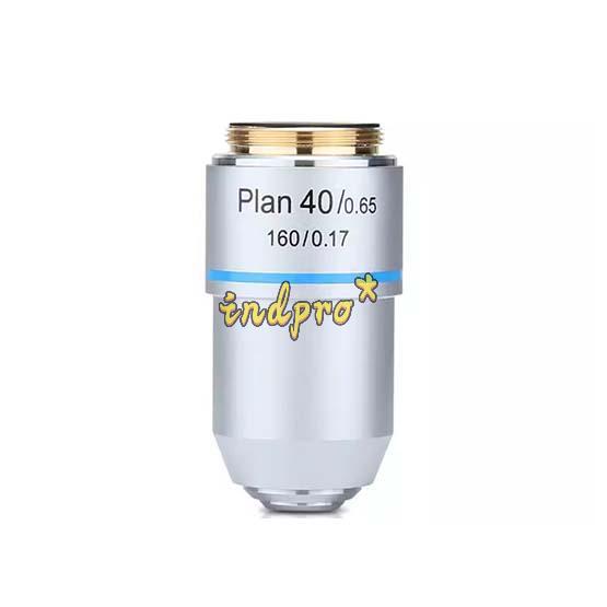1 Pc. New 195 Plan 40/0.65 160/0.17 Achromatic Objective Lens Thread RMS 20.2mm